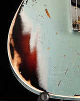Fender Custom Shop 1965 Telecaster Custom Relic Aged Firemist Silver Over 3 Tone Sunburst