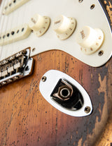 Fender Custom Shop Red Hot Stratocaster Super Heavy Relic Faded Chocolate 3-Tone Sunburst