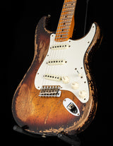 Fender Custom Shop Red Hot Stratocaster Super Heavy Relic Faded Chocolate 3-Tone Sunburst