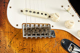 Fender Custom Shop Red Hot Stratocaster Super Heavy Relic Faded Chocolate 3-Tone Sunburst