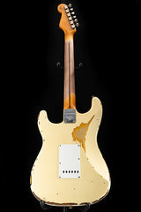 Used Fender Custom Shop Limited Edition '56 Stratocaster Relic Aged Vintage White Over 2-Color Sunburst