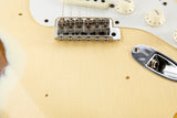 Used Fender Custom Shop Limited Edition '56 Stratocaster Relic Aged Vintage White Over 2-Color Sunburst