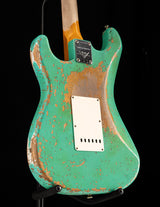 Fender Custom Shop 1960 Dual Mag II Stratocaster Super Heavy Relic Aged Seafoam Green LTD