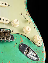 Fender Custom Shop 1960 Dual Mag II Stratocaster Super Heavy Relic Aged Seafoam Green LTD