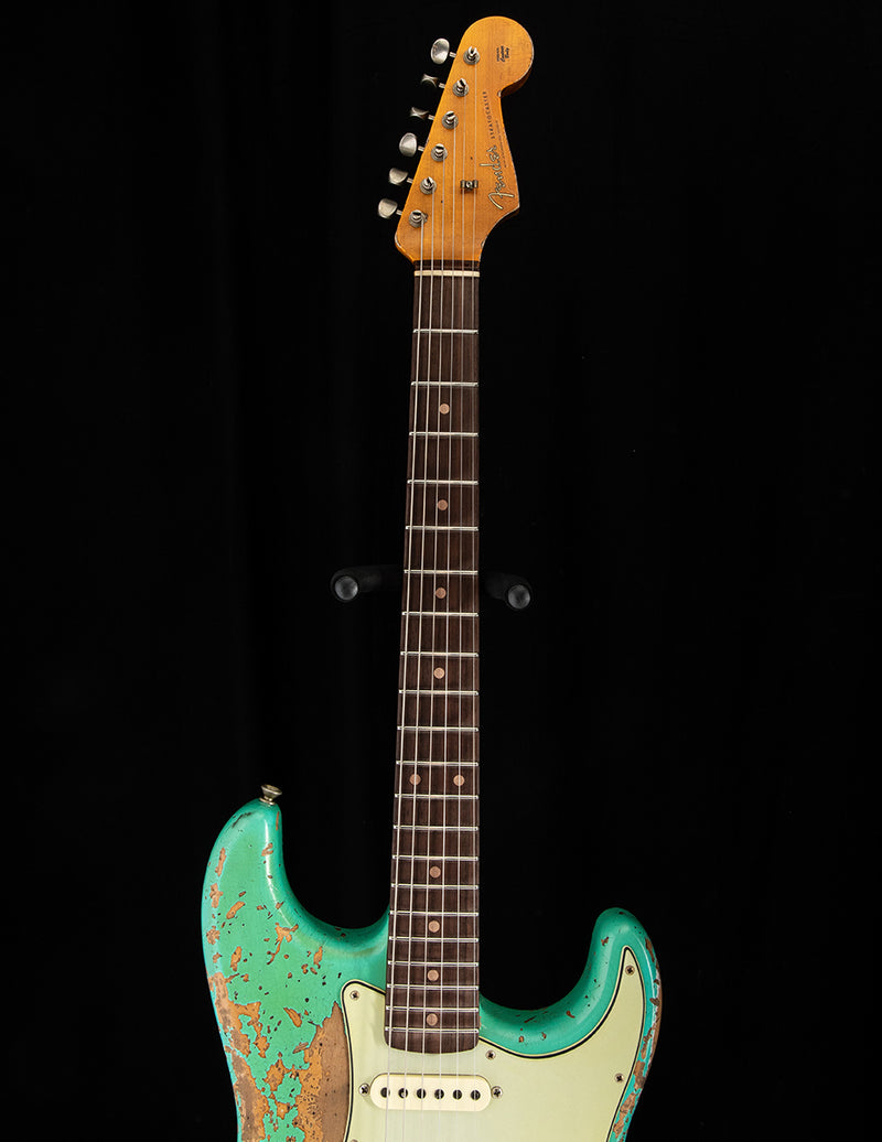 Fender Custom Shop 1960 Dual Mag II Stratocaster Super Heavy Relic Aged Seafoam Green LTD