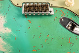 Fender Custom Shop 1960 Dual Mag II Stratocaster Super Heavy Relic Aged Seafoam Green LTD