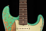 Fender Custom Shop 1960 Dual Mag II Stratocaster Super Heavy Relic Aged Seafoam Green LTD