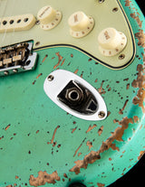 Fender Custom Shop 1960 Dual Mag II Stratocaster Super Heavy Relic Aged Seafoam Green LTD