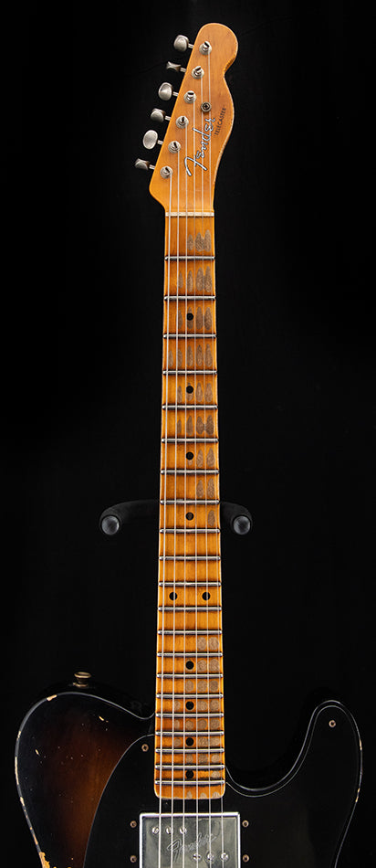 Fender Custom Shop Limited Edition CuNife Blackguard Telecaster Heavy Relic Faded Wide Fade 2 Tone Sunburst