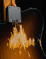 Fender Custom Shop Limited Edition CuNife Blackguard Telecaster Heavy Relic Faded Wide Fade 2 Tone Sunburst