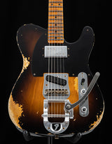 Fender Custom Shop Limited Edition CuNife Blackguard Telecaster Heavy Relic Faded Wide Fade 2 Tone Sunburst