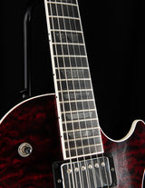 Used Gibson Les Paul Blood Moon Satin Quilt Top Limited-Edition Black Cherry