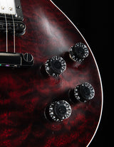 Used Gibson Les Paul Blood Moon Satin Quilt Top Limited-Edition Black Cherry