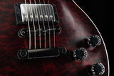 Used Gibson Les Paul Blood Moon Satin Quilt Top Limited-Edition Black Cherry