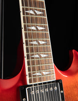 Used Gibson SG Deluxe Bigsby Red Fade