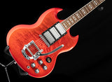 Used Gibson SG Deluxe Bigsby Red Fade