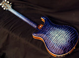 Paul Reed Smith Private Stock Hollowbody II Aqua Violet Glow #1-Brian's Guitars