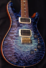 Paul Reed Smith Private Stock Custom 24 Signature Piezo Tremolo Aqua Violet Glow #2-Brian's Guitars