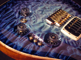 Paul Reed Smith Private Stock Custom 24 Signature Piezo Tremolo Aqua Violet Glow #2-Brian's Guitars