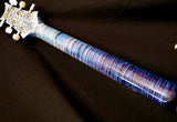 Paul Reed Smith Private Stock Custom 24 Signature Piezo Tremolo Aqua Violet Glow #2-Brian's Guitars