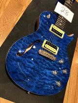 PRS SE Zach Myers Brian's Guitars Exclusive Satin Koa and Blue Matteo Quilt-Brian's Guitars