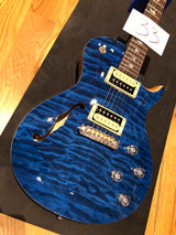 PRS SE Zach Myers Brian's Guitars Exclusive Satin Koa and Blue Matteo Quilt-Brian's Guitars