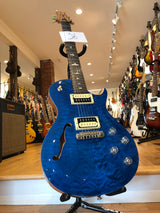 PRS SE Zach Myers Brian's Guitars Exclusive Satin Koa and Blue Matteo Quilt-Brian's Guitars