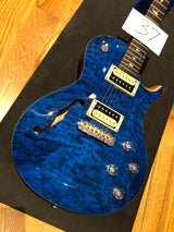PRS SE Zach Myers Brian's Guitars Exclusive Satin Koa and Blue Matteo Quilt-Brian's Guitars