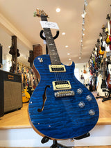 PRS SE Zach Myers Brian's Guitars Exclusive Satin Koa and Blue Matteo Quilt-Brian's Guitars