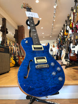 PRS SE Zach Myers Brian's Guitars Exclusive Satin Koa and Blue Matteo Quilt-Brian's Guitars