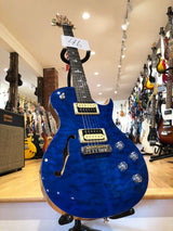 PRS SE Zach Myers Brian's Guitars Exclusive Satin Koa and Blue Matteo Quilt-Brian's Guitars