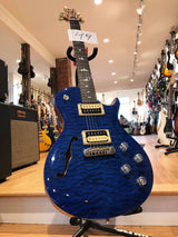 PRS SE Zach Myers Brian's Guitars Exclusive Satin Koa and Blue Matteo Quilt-Brian's Guitars