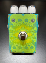 Beetronics Fatbee Overdrive Custom Blue/Green Skull