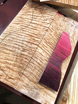 Paul Reed Smith Private Stock Modern Eagle V Graveyard Red Glow-Electric Guitars-Brian's Guitars