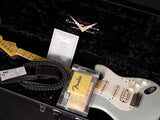 Used Fender Custom Shop '57 Stratocaster Relic Faded Sonic Blue-Brian's Guitars
