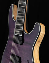 Mayones Regius 7 Baritone Guitar Infinite Purple with Satin Back