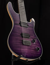 Mayones Regius 7 Baritone Guitar Infinite Purple with Satin Back