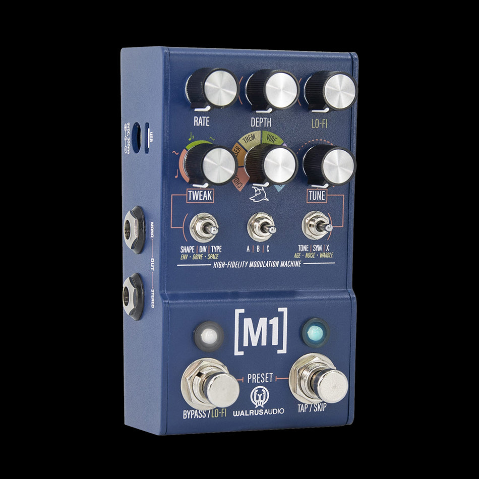 m1 pedal Walrus Audio M1 MAKO Series High Fidelity Modulation Machine