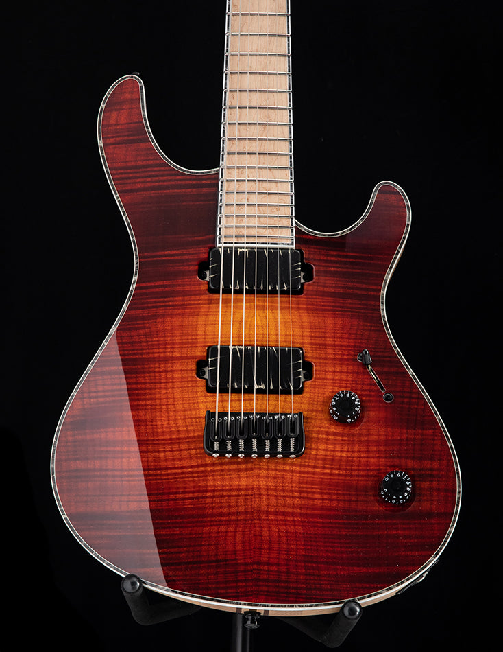 Mayones Regius 7 Lava Burst Gloss