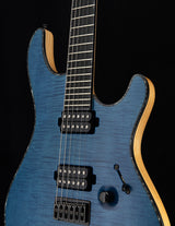 Used Mayones Regius 6 Trans Blue Satin