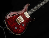 Used Paul Reed Smith Wood Library Artist Custom 22 Semi-Hollow Fire Red Burst