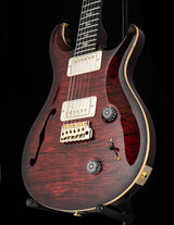 Used Paul Reed Smith Wood Library Artist Custom 22 Semi-Hollow Fire Red Burst