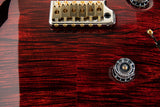 Used Paul Reed Smith Wood Library Artist Custom 22 Semi-Hollow Fire Red Burst