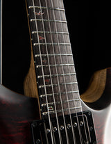 Paul Reed Smith Private Stock Custom 24 Satin Fire Red Glow Smokeburst