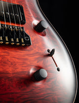 Paul Reed Smith Private Stock Custom 24 Satin Fire Red Glow Smokeburst