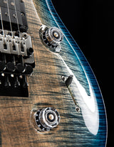Used Paul Reed Smith Wood Library Custom 24 Floyd Charcoal Blue Burst Brian's Guitars Limited