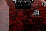 Paul Reed Smith Wood Library Custom 24 Floyd Fire Red Burst Brian's Guitars Limited