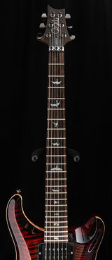 Paul Reed Smith Wood Library Custom 24 Floyd Fire Red Burst Brian's Guitars Limited