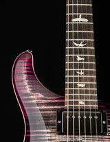 Used Paul Reed Smith Wood Library Custom 24 Semi-Hollow Charcoal Purple Burst
