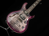 Used Paul Reed Smith Wood Library Custom 24 Semi-Hollow Charcoal Purple Burst